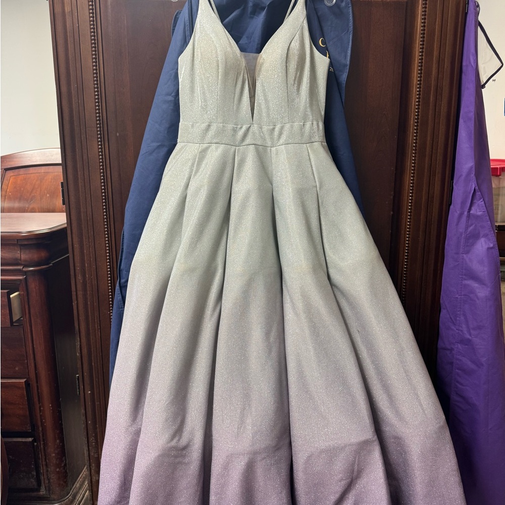 Elegant Gray Women's Dress